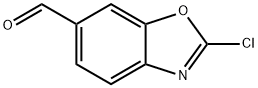 6-Benzoxazolecarboxaldehyde, 2-chloro- Structure