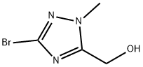 1H-1,2,4-Triazole-5-methanol, 3-bromo-1-methyl- 구조식 이미지