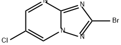 2-bromo-6-chloro-[1,2,4]triazolo[1,5-a]pyrimidine Structure