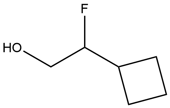 Cyclobutaneethanol, β-fluoro- Structure