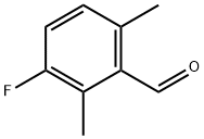 Benzaldehyde, 3-fluoro-2,6-dimethyl- Structure