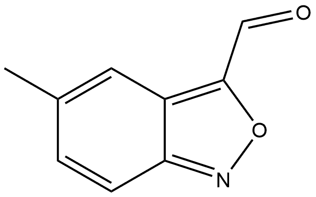 5-Methylbenzo[c]isoxazole-3-carbaldehyde Structure