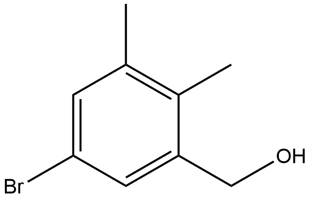 5-Bromo-2,3-dimethylbenzenemethanol Structure