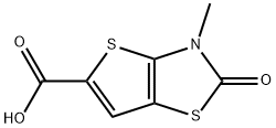 3-methyl-2-oxo-2H,3H-thieno[2,3-d][1,3]thiazole-5-
carboxylic acid Structure