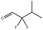 Butanal, 2,2-difluoro-3-methyl- Structure