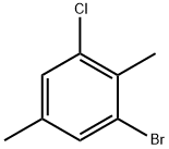 Benzene, 1-bromo-3-chloro-2,5-dimethyl- Structure