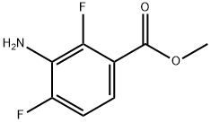 Methyl 3-amino-2,4-difluorobenzoate 구조식 이미지