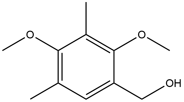 2,4-Dimethoxy-3,5-dimethylbenzenemethanol Structure