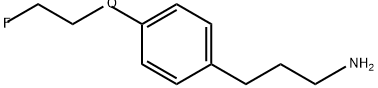 Benzenepropanamine, 4-(2-fluoroethoxy)- Structure