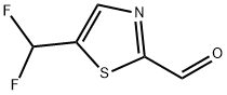 5-(difluoromethyl)-1,3-thiazole-2-carbaldehyde Structure