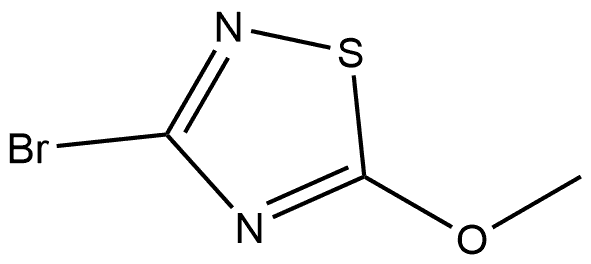 3-bromo-5-methoxy-1,2,4-thiadiazole 구조식 이미지