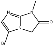 1H-Imidazo[1,2-a]imidazol-2(3H)-one, 5-bromo-1-methyl- 구조식 이미지