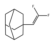 Tricyclo[3.3.1.13,7]decane, 1-(2,2-difluoroethenyl)- 구조식 이미지