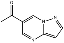 Ethanone, 1-pyrazolo[1,5-a]pyrimidin-6-yl- Structure