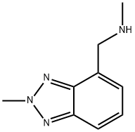 methyl[(2-methyl-2H-1,2,3-benzotriazol-4-yl)methy
l]amine Structure