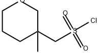 (3-methyloxan-3-yl)methanesulfonyl chloride Structure