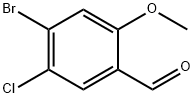 4-Bromo-5-chloro-2-methoxy-benzaldehyde Structure
