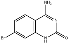 4-amino-7-bromoquinazolin-2-ol Structure