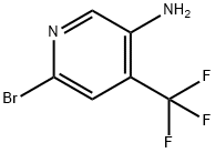 3-Pyridinamine, 6-bromo-4-(trifluoromethyl)- Structure