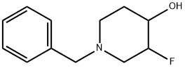 4-Piperidinol, 3-fluoro-1-(phenylmethyl)- Structure