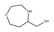 1,4-Oxazepine-5-methanol, hexahydro- Structure