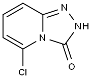 1,2,4-Triazolo[4,3-a]pyridin-3(2H)-one, 5-chloro- 구조식 이미지