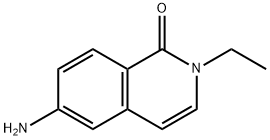 6-amino-2-ethyl-1,2-dihydroisoquinolin-1-one Structure