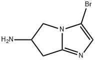 3-Bromo-6,7-dihydro-5H-pyrrolo[1,2-a]imidazol-6-amine Structure