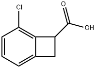 5-chlorobicyclo[4.2.0]octa-1(6),2,4-triene-7-carbox ylic acid Structure