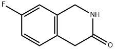 7-Fluoro-1,4-dihydro-2H-isoquinolin-3-one Structure