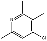 Pyridine, 4-chloro-2,3,6-trimethyl- 구조식 이미지