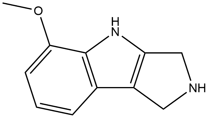 5-methoxy-1H,2H,3H,4H-pyrrolo[3,4-b]indole Structure