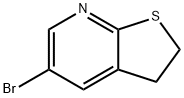 5-Bromo-2,3-dihydro-thieno[2,3-b]pyridine Structure