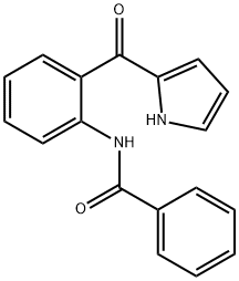 Benzamide, N-[2-(1H-pyrrol-2-ylcarbonyl)phenyl]- Structure