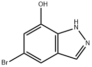 1H-Indazol-7-ol, 5-bromo- Structure