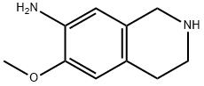 6-Methoxy-1,2,3,4-tetrahydroisoquinolin-7-amine 구조식 이미지