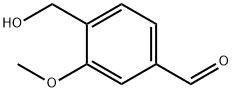 Benzaldehyde, 4-(hydroxymethyl)-3-methoxy- Structure