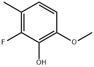 2-Fluoro-6-methoxy-3-methylphenol Structure