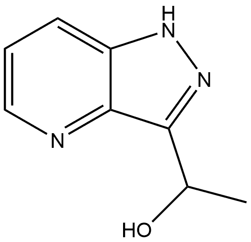 1-(1H-Pyrazolo[4,3-b]pyridin-3-yl)ethanol Structure