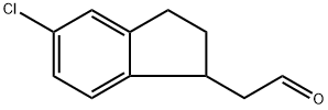 (5-Chloro-indan-1-yl)-acetaldehyde Structure