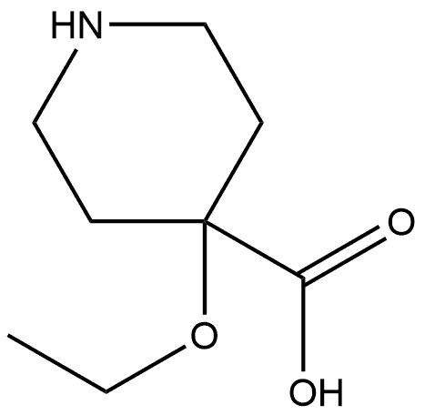 4-ethoxypiperidine-4-carboxylic acid Structure