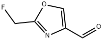 2-(Fluoromethyl)-4-oxazolecarboxaldehyde Structure