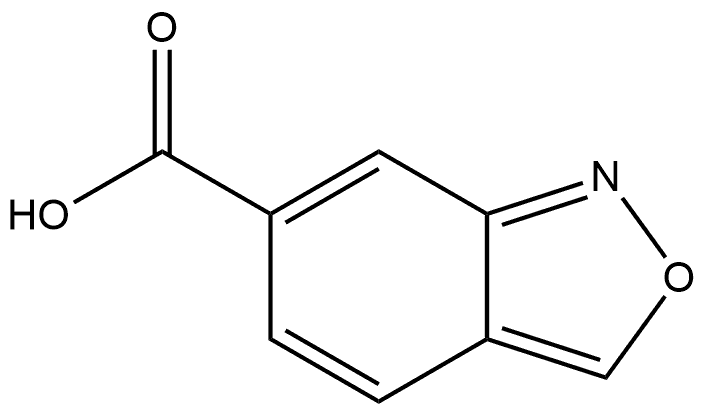 benzo[c]isoxazole-6-carboxylic acid Structure