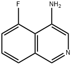 4-Isoquinolinamine, 5-fluoro- Structure