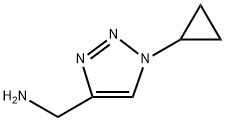 (1-CYCLOPROPYL-1H-1,2,3-TRIAZOL-4-YL)METHANAMINE Structure