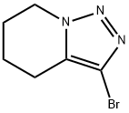 3-bromo-4H,5H,6H,7H-[1,2,3]triazolo[1,5-a]pyridin
e Structure