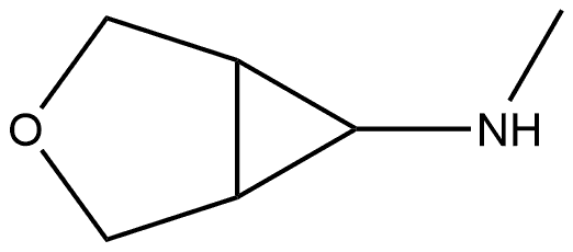 N-methyl-3-oxabicyclo[3.1.0]hexan-6-amine Structure