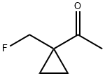 1-[1-(fluoromethyl)cyclopropyl]ethan-1-one Structure