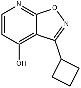 3-Cyclobutylisoxazolo[5,4-b]pyridin-4-ol Structure