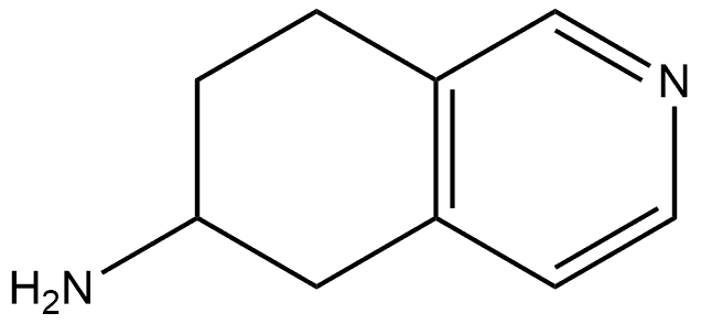 5,6,7,8-Tetrahydro-isoquinolin-6-ylamine Structure